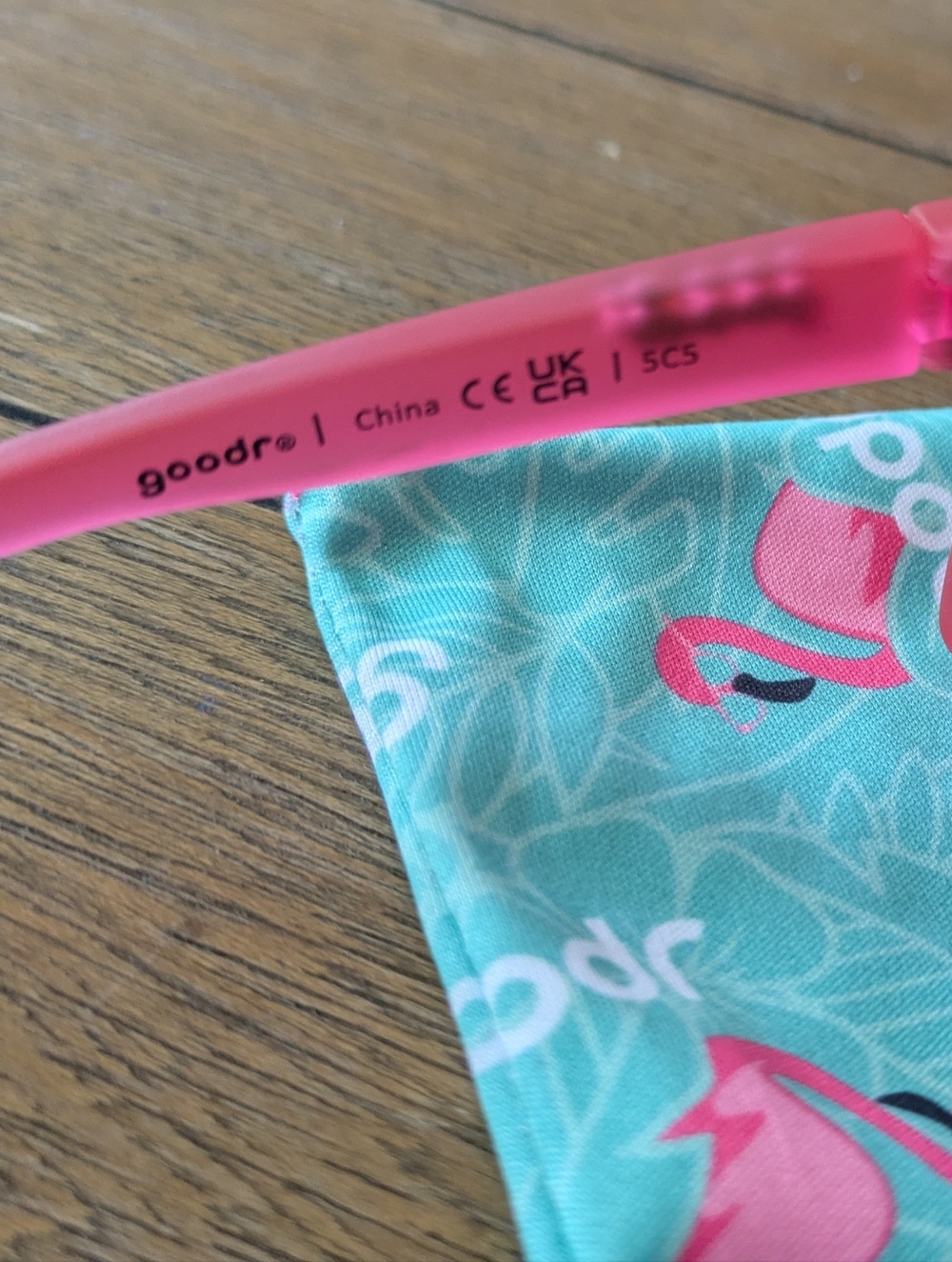 Goodr Astro G Pink "Ready The Confetti Canon" Active Sunglasses - Picture 8 of 10